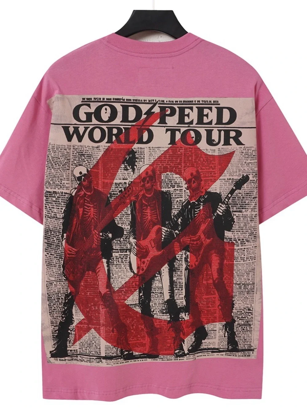 Godspeed World Tour Pink Graphic Tee